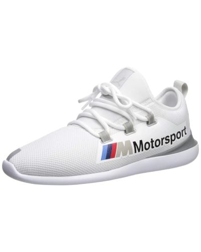 puma bmw white sneakers