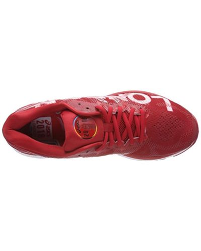 Asics Lace Gel-nimbus 20 London Marathon Competition Running Shoes in Red -  Lyst