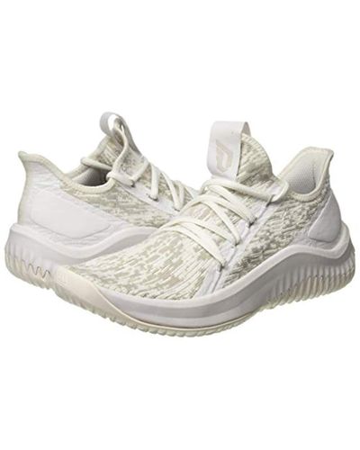 adidas Dame D.o.l.l.a. Basketball Shoes in White for Men - Lyst