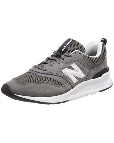 997H, Les Formateurs , Gris en Synthétique New Balance - Lyst 997H, Les Formateurs , Gris en Synthétique New Balance - Lyst