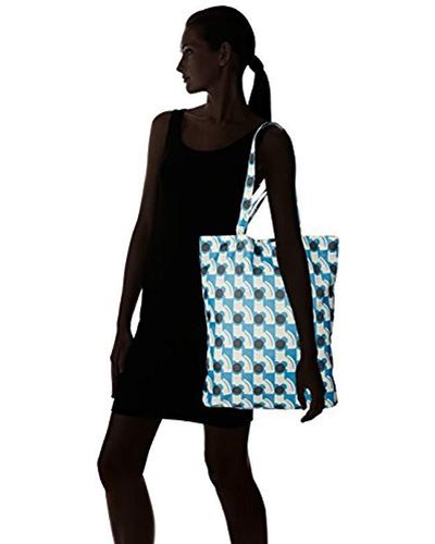 orla kiely packaway shopper