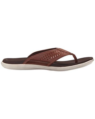 Ecco Leather Collin Thong Flip-flop for Men - Lyst