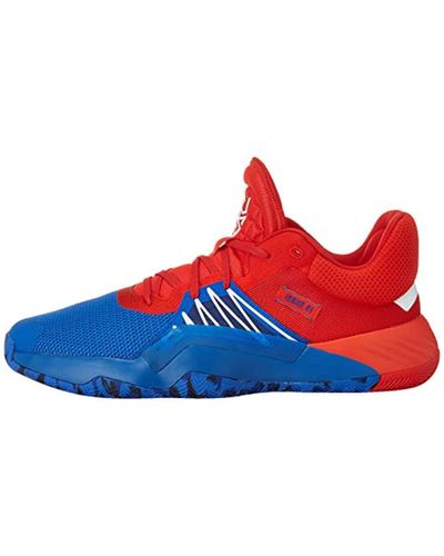 adidas D.o.n. Donovan Mitchell Issue #1 Spiderman Basketball Shoes  Blue/red/footwear White for Men | Lyst
