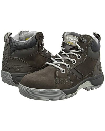 Opal Steel Toe, Zapatos de Seguridad para Mujer, Gris (Dark Gull Grey 030),  40 EU Dr. Martens de Encaje de color Gris - Lyst