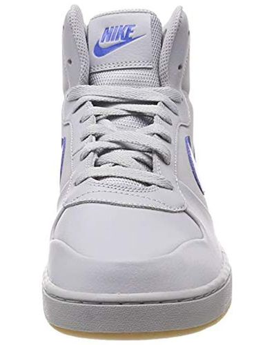 Nike Ebernon Mid Premium Hi-top Trainers, Grey, 8 Uk in Grey for Men - Lyst