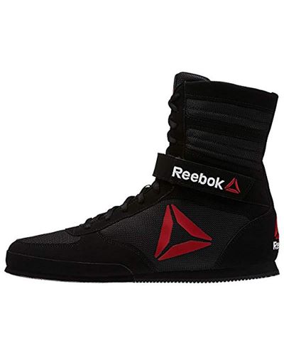 reebok boxing shoes black