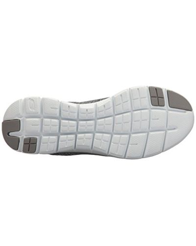 Skechers Flex Appeal 2.0-high Card Sneaker in Grey (Gray) | Lyst