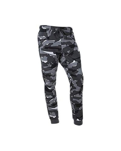 Nike Cotton Sportswear Club Camo Joggers in Cool Grey / Anthracite / White  (Grey) for Men - Lyst