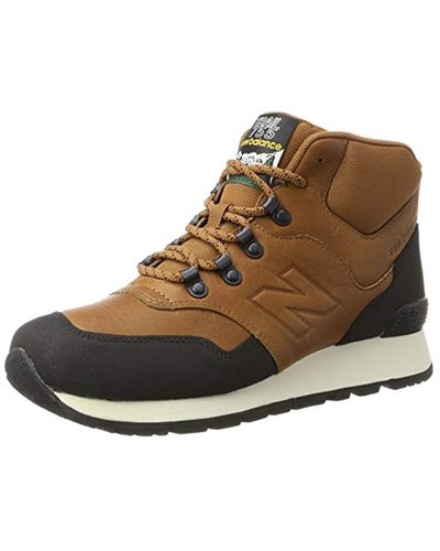 New Balance Leather Hl775 Boots in Brown for Men - Lyst