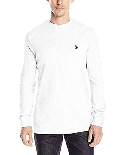 mens thermal polo neck tops