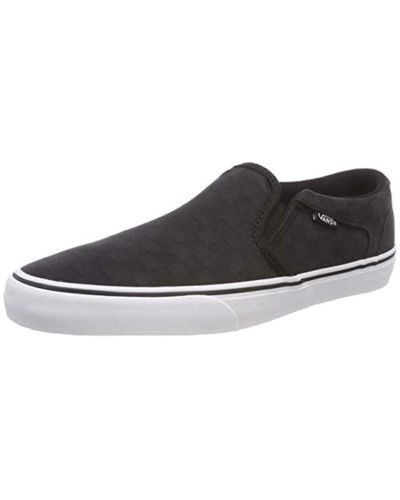 vans asher deluxe black