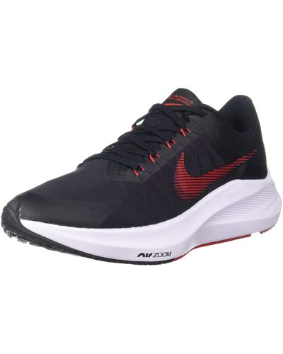Nike Air Zoom Winflo 8 Navy Blue Black White CW3419-732 - Sepsport