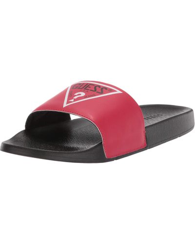 guess slides black and red