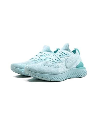 Nike Epic React Flyknit 2 Running Shoe (9.5, Teal Tintteal Tint-teal Tint)  in Blue for Men - Lyst