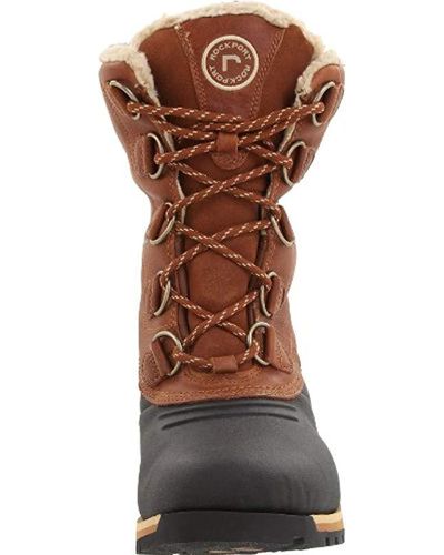 Rockport Lux Lodge Snow Boot in Brown for Men - Lyst