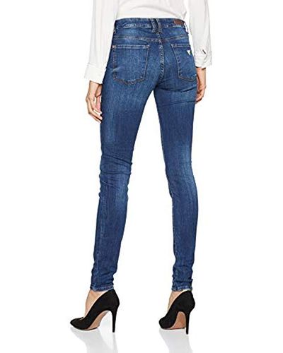 Guess Denim Annette Skinny Jeans in Blue | Lyst UK