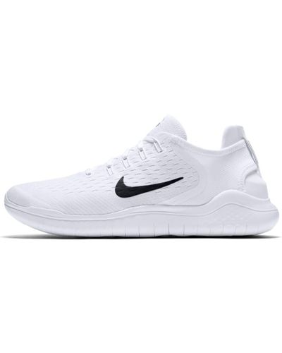 nike free rn mens white