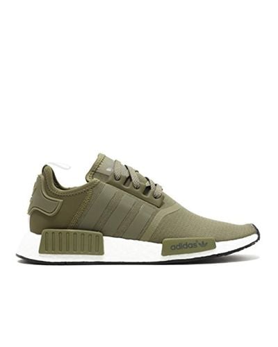 adidas Nmd R1 'olive Cargo' in Olive, White, Black (Green) for Men - Lyst