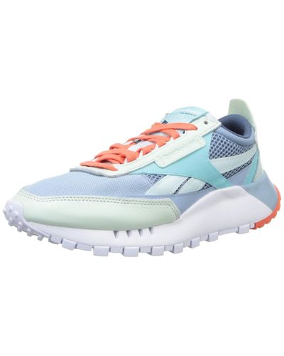 Reebok CL Legacy Chalk Blue/Digital Glow/Aqua Individual | JofemarShops