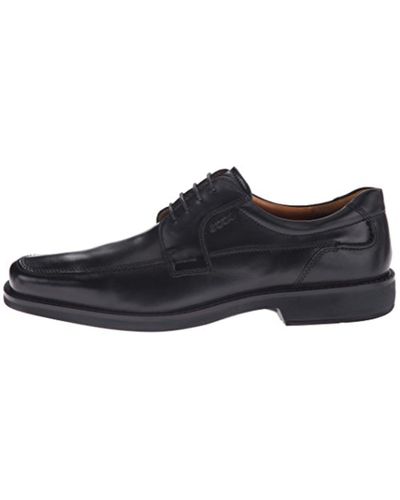 Ecco Leather Seattle Apron-toe Derby Shoe in Black for Men - Lyst