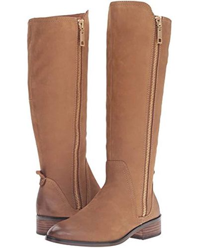 ALDO Mihaela Equestrian Boot in Brown - Lyst