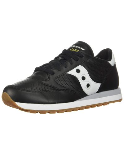 Saucony Jazz Original Leather in Black 