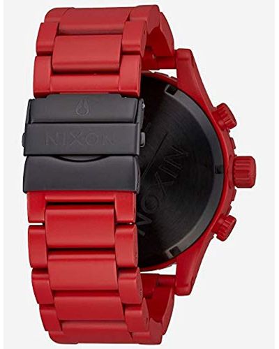 red face nixon watch