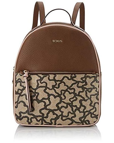 Elice New, Bolso mochila Mujer Tous de color Marrón | Lyst