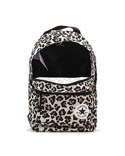converse leopard print backpack