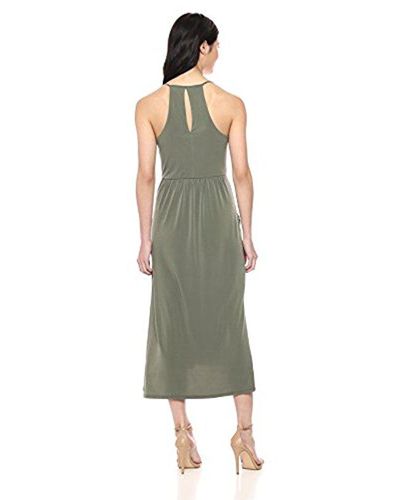 bcbgeneration faux wrap midi dress
