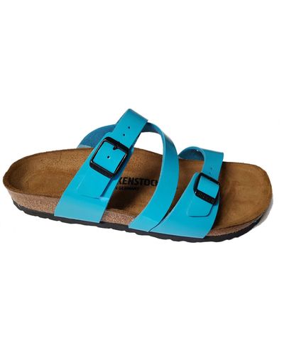 birkenstock salina blue