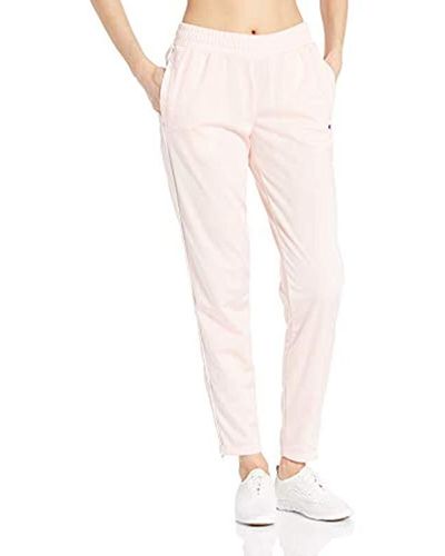 Champion Track Pant in Pink - Lyst