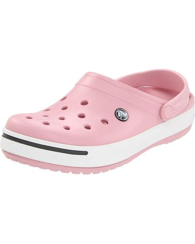 petal pink crocs