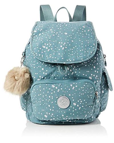kipling city pack mini silver sky