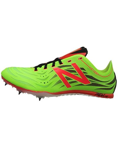 New Balance Lace Middle Distance 800 V4 Running Shoe in Lime / Red (Green)  | Lyst UK