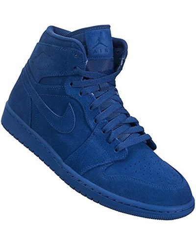 Nike Rubber S Air Jordan 1 Retro High Uk 11 In Blue For Men Lyst