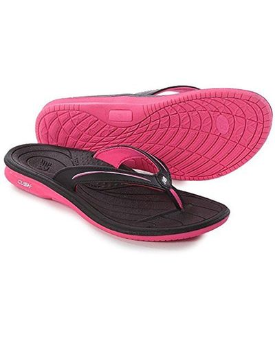 New Balance Cush Thong Sandal in Pink 