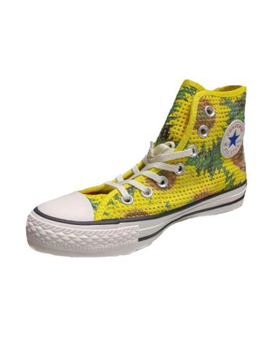 sunflower yellow converse