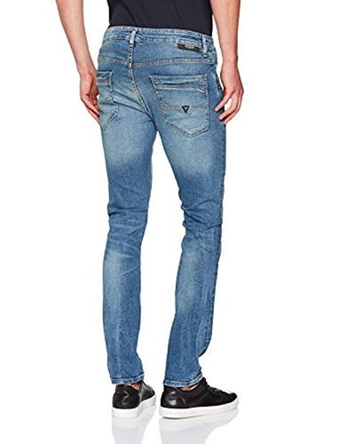 Guess Chris Super Skinny Denim Jeans - Light Blue M02A27D3Y93