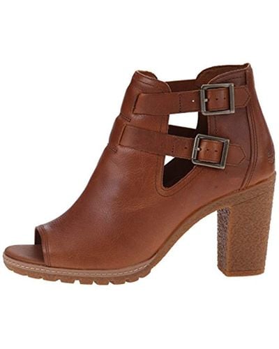 open toe timberland boots