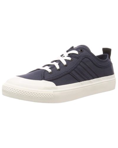 diesel blue trainers