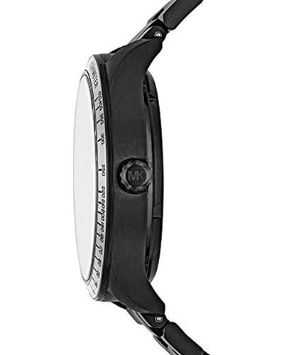 Michael Kors Herren Analog Automatik Uhr mit Edelstahl Armband MK9038 in  Schwarz für Herren - Lyst