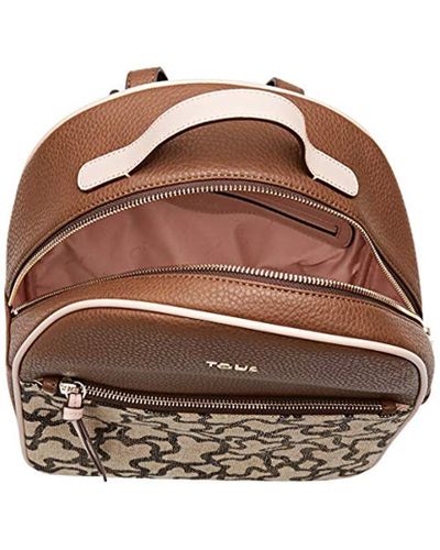Elice New, Bolso mochila Mujer Tous de color Marrón | Lyst
