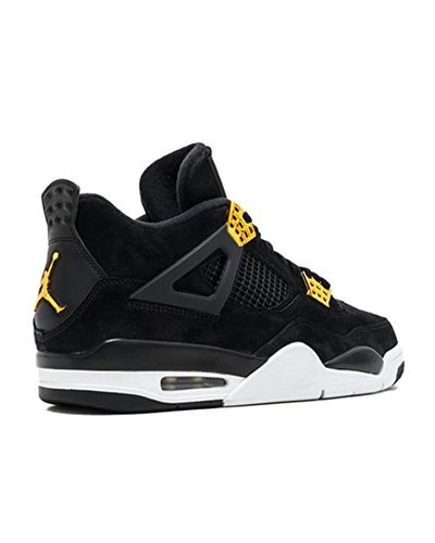 Nike Air Jordan 4 Retro Royalty in Black , Metallic Gold-White (Black) for  Men | Lyst UK