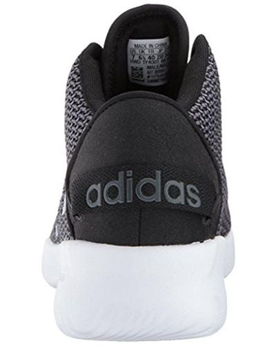adidas Neo Cf Refresh Mid Basketball-shoes, Black/white/grey Five ... خلفية اخضر