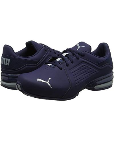 PUMA Rubber Viz Runner Sneaker in Blue for Men - Lyst