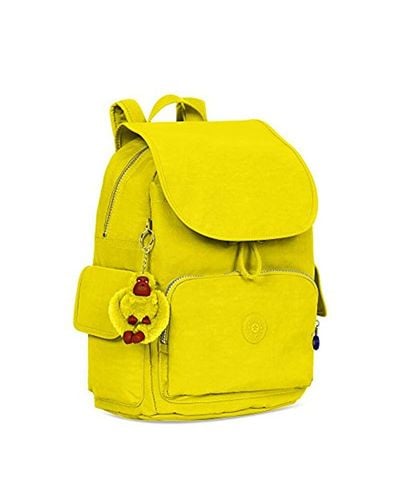 kipling yellow backpack