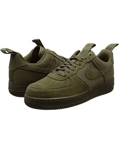 Nike Air Force 1 '07 Canvas Shoes In Olive Green 579927-200 for Men | Lyst  UK