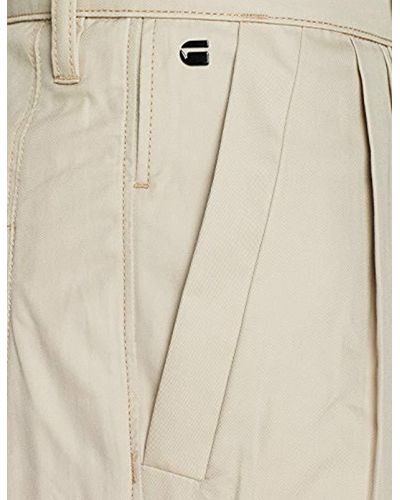 bronson pleated relaxed tapered chino