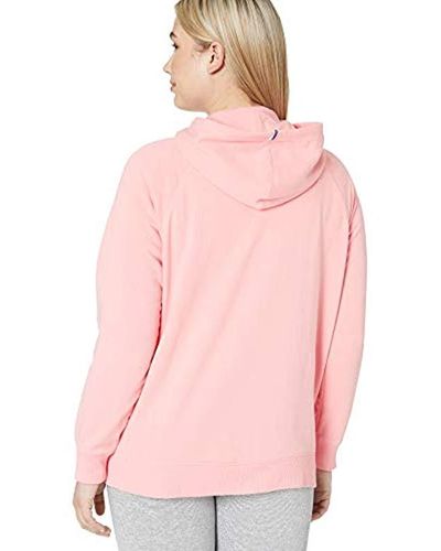 Champion Plus Size Heritage French Terry Zip Hoodie in Pink - Lyst